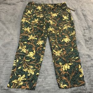 ZARA Tropical Pants 🌴